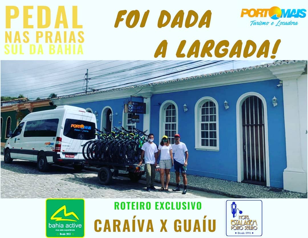 Transfer de Van  para Bahia Active fazer uma viagem de ciclo